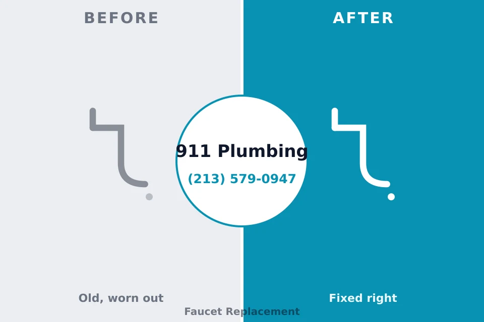 Before and after: plumbing repair Hawaiian Paradise Park, HI